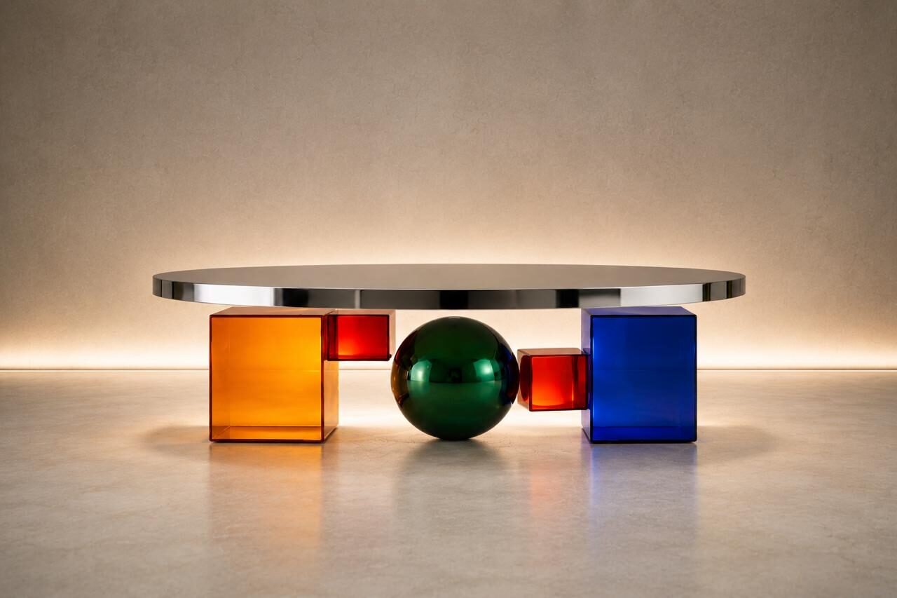 Prism collectible coffee table