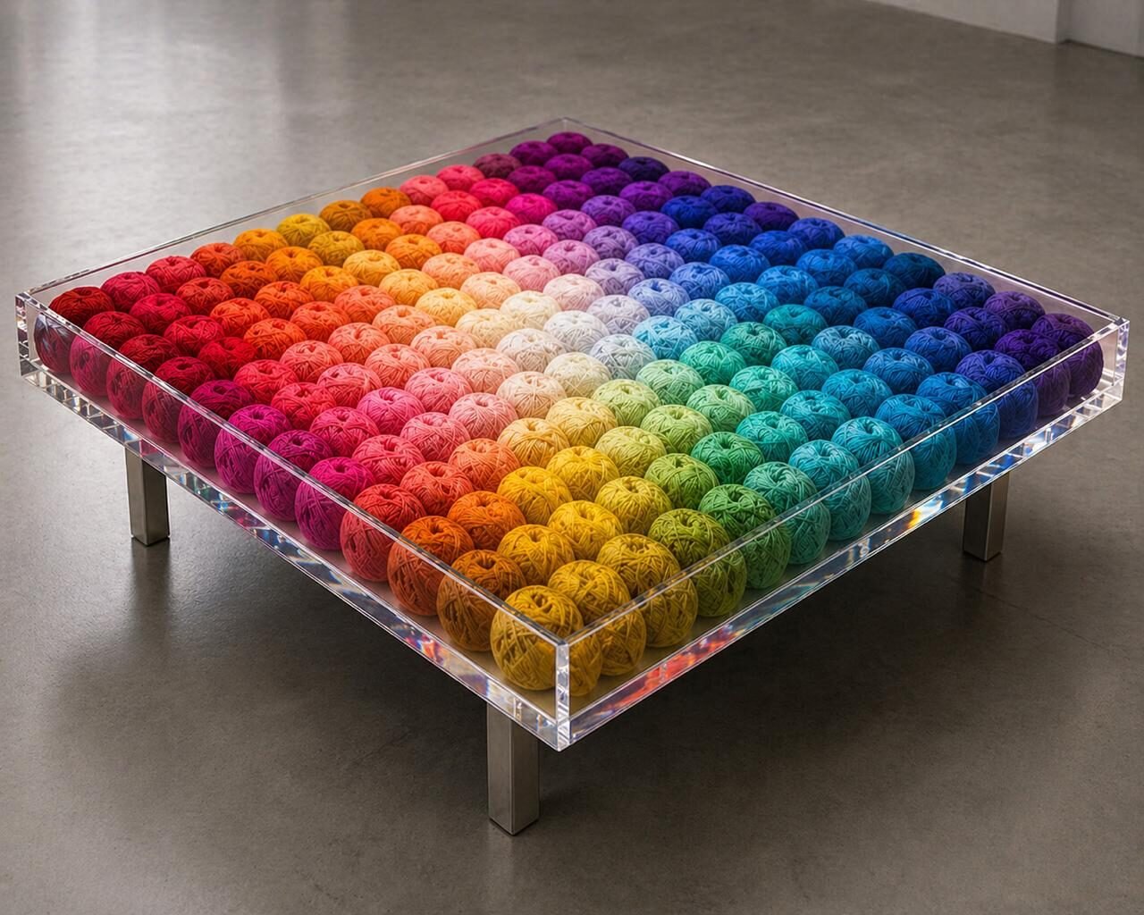 Vitrae functional sculpture table